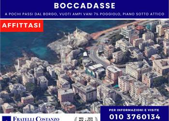 Boccadasse | Panoramico ultimo piano, vista mare